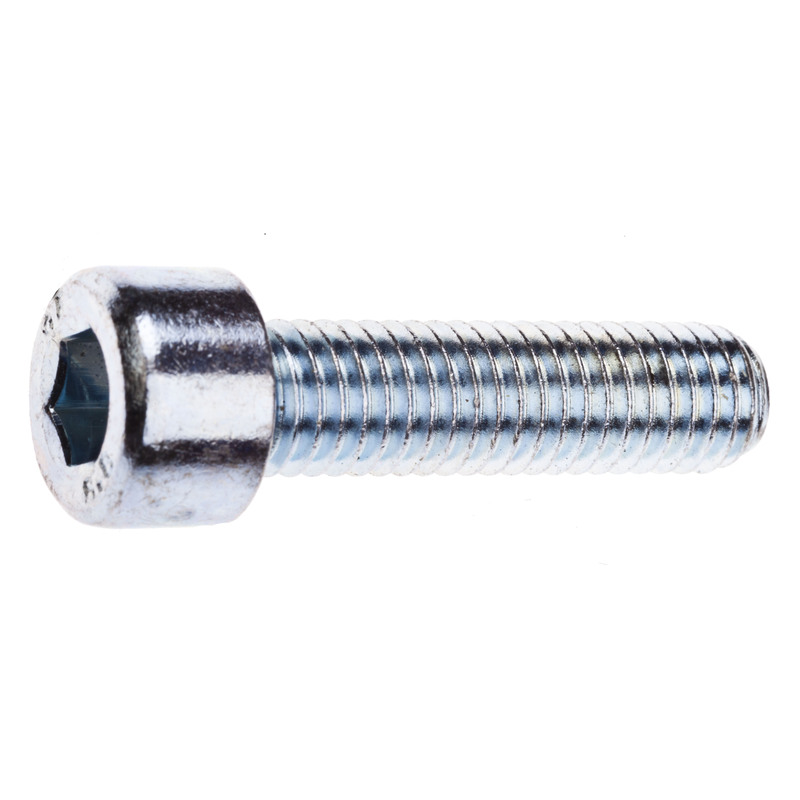 ŠROUB METRICKÝ VÁLCOVÁ HLAVA 5x20 zinek bílý