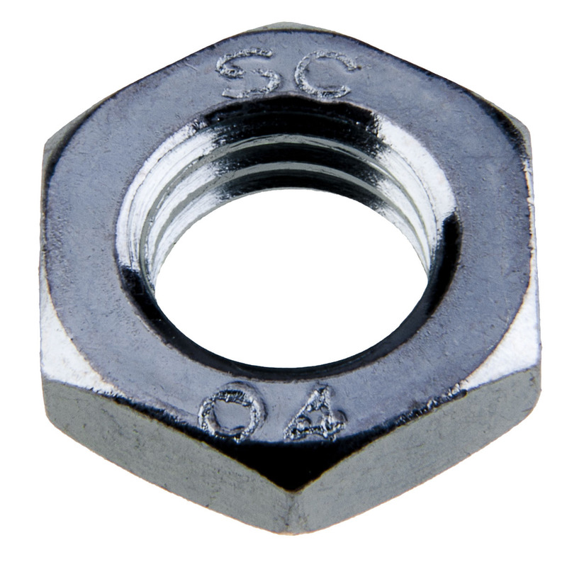 MATICE NÍZKÁ ŠESTIHRANNÁ M3 zinek bílý