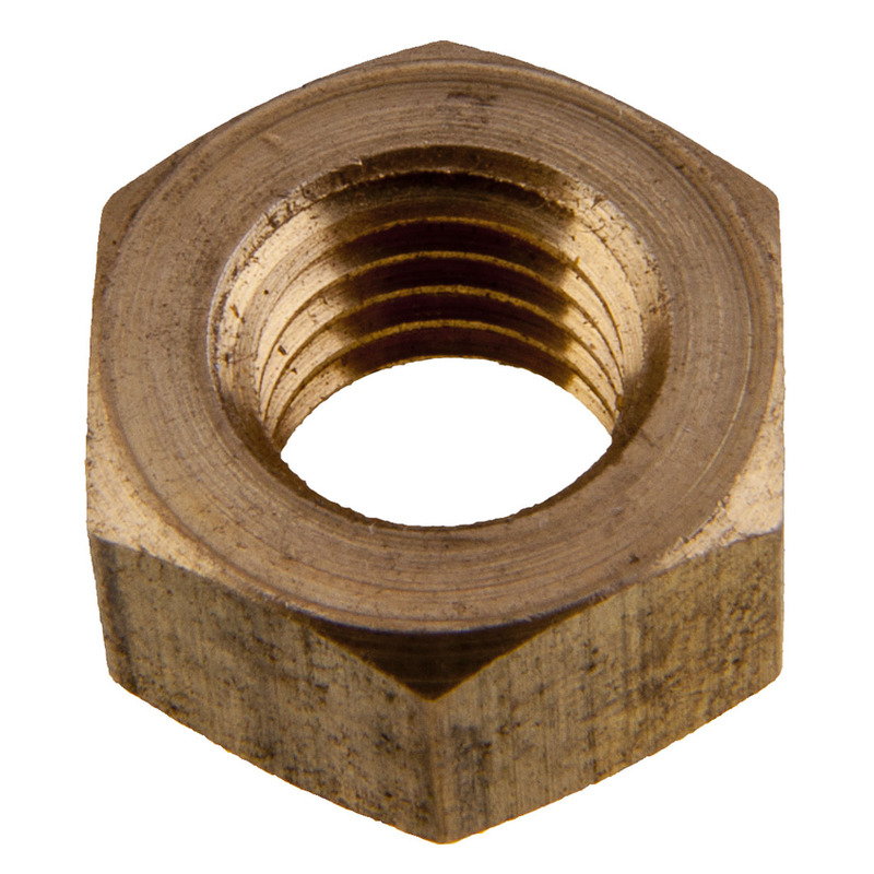 MATICE PŘESNÁ ŠESTIHRANNÁ M8 mosaz