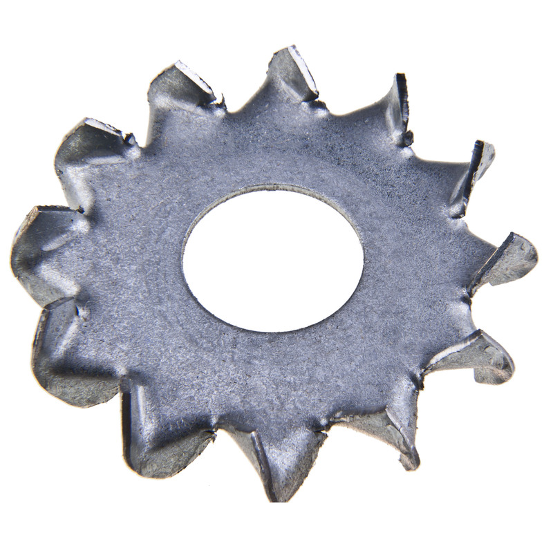 PODLOŽKA OZUBENÁ bulldog zinek bílý 50/17