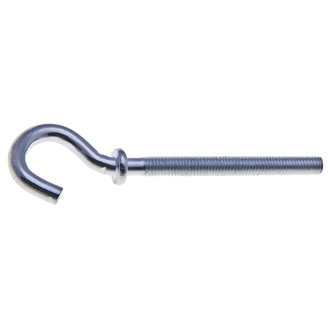 HÁK S METRICKÝM ZÁVITEM s podložkou pozinkovaný M4