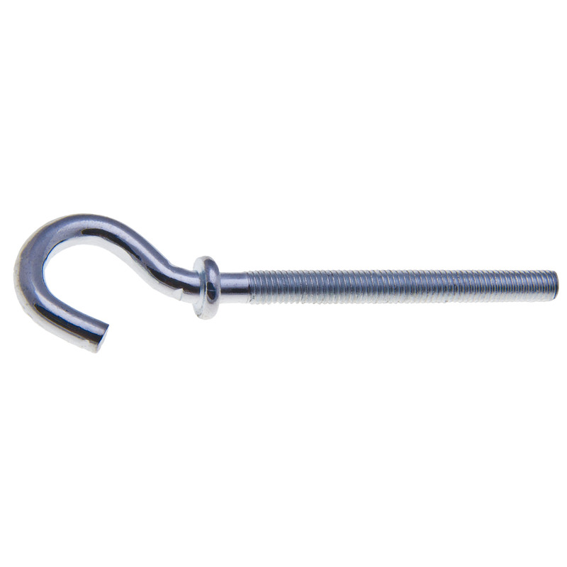 HÁK S METRICKÝM ZÁVITEM s podložkou pozinkovaný M4