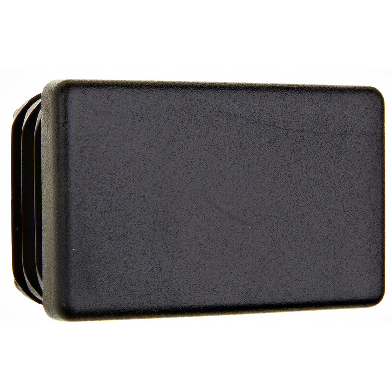 ZÁTKA OBDELNÍKOVÁ černá 30,0x15