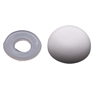 KRYTKA ŠROUBŮ bílá plastová 4,0x10,8