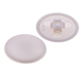 KRYTKA PLASTIKOVÁ pro univerzální vruty pro TORX vel. 30 TX 15 bílá