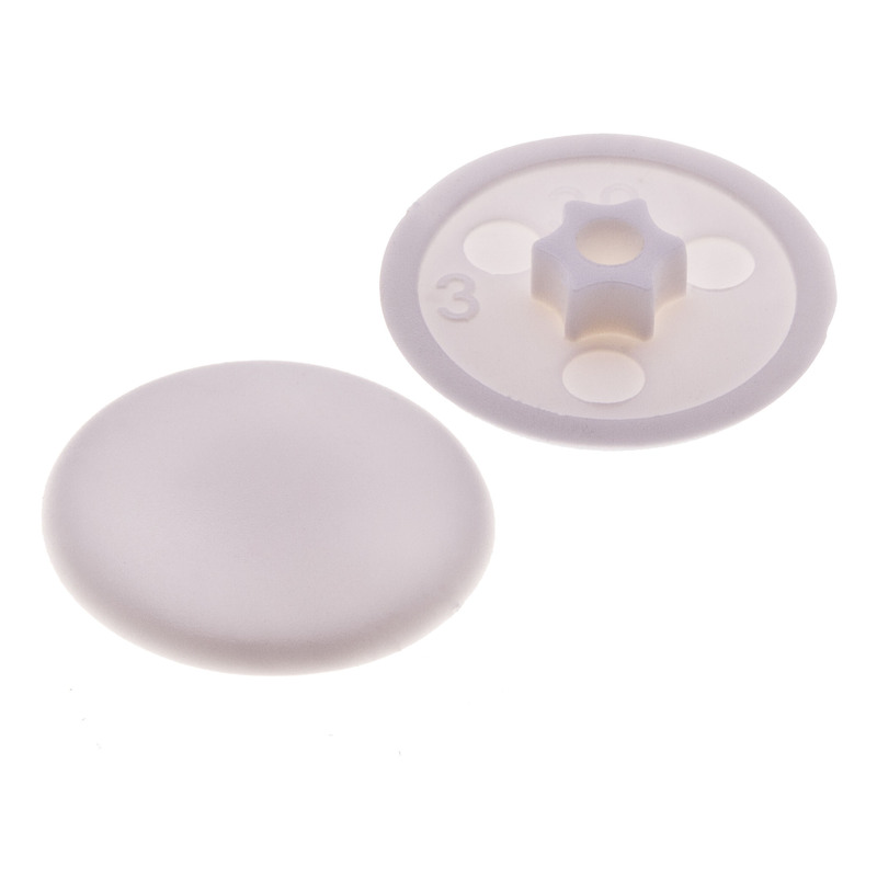 KRYTKA PLASTIKOVÁ pro univerzální vruty pro TORX vel. 30 TX 15 bílá