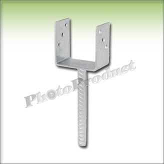 PATKA KOTEVNÍ ÚZKÁ KOLÍK 18x200 zinek žárový 60x60