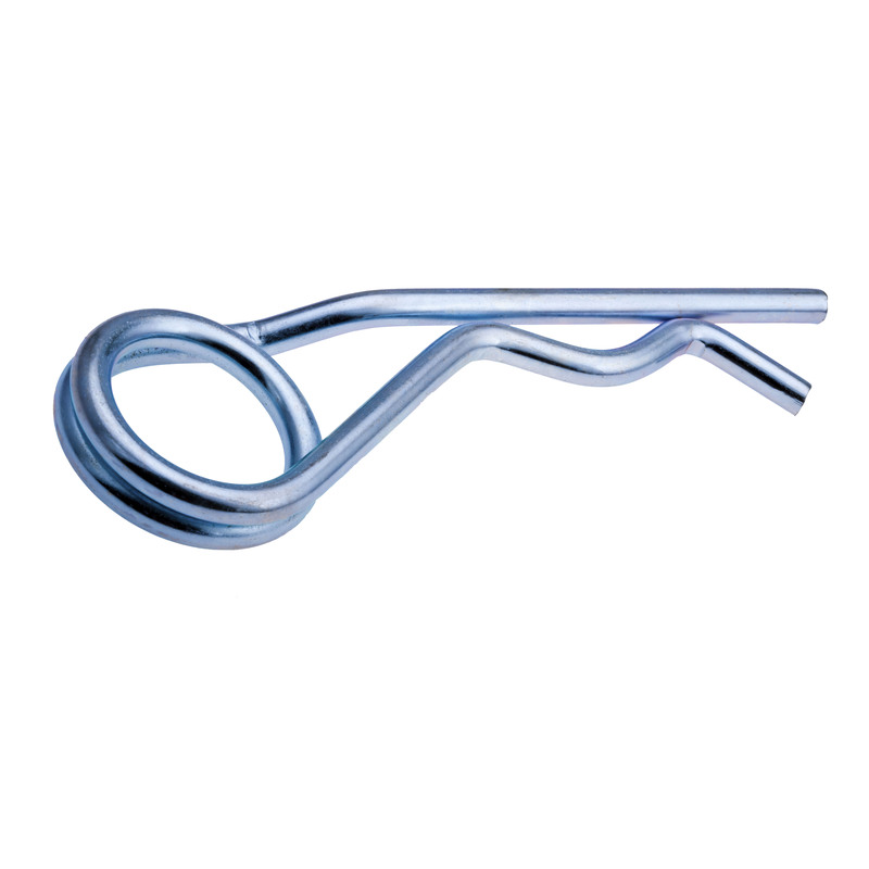 ZÁVLAČKA PRUŽINOVÁ DVOJITÁ 5 zinek bílý