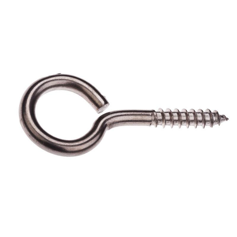 OČKO SE ZÁVITEM ZAVŘENÉ nerez 25