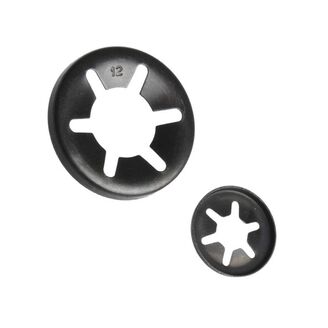 PODLOŽKA POJISTNÁ STARLOCK OTEVŘENÁ ocelová bez povrchové úpravy 6