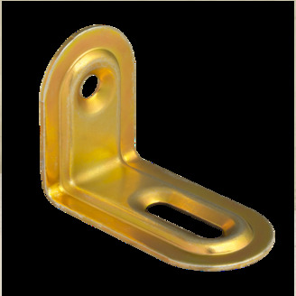 ÚHELNÍK STAVITELNÝ OBLÝ 40x28x22x1mm zinek žlutý