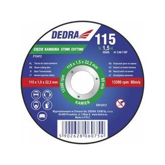 Kotouč na řezání kamene  125x1,5 x 22,2 