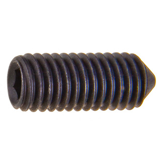 ŠROUB STAVĚCÍ S HROTEM 8x25 imbus bez povrchové úpravy