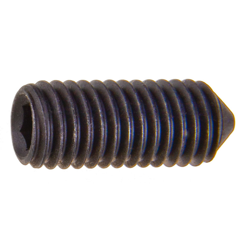 ŠROUB STAVĚCÍ S HROTEM 8x25 imbus bez povrchové úpravy