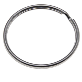 KROUŽEK KLÍČOVÝ poniklovaný 18