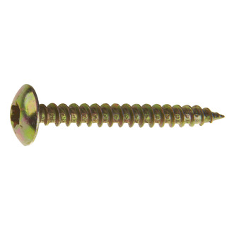 VRUT UNIVERZÁLNÍ PŮLKULATÁ HLAVA široká 7x60 torx zinek žlutý