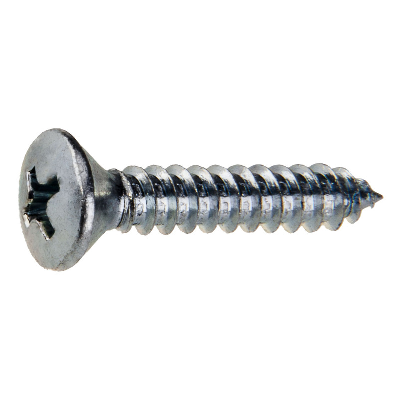 ŠROUB DO PLECHU ČOČKOVÁ HLAVA 3,5x19 philips zinek bílý