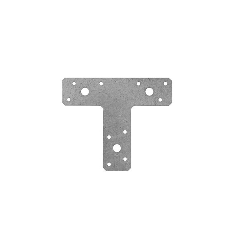 PLECH SPOJOVACÍ TYP T 150x125x35x2,5mm zinek bílý