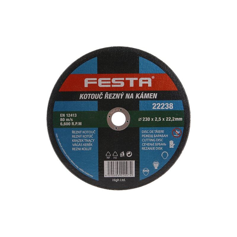 Kotouč řezný FESTA na kov 115x1.2x22.2mm