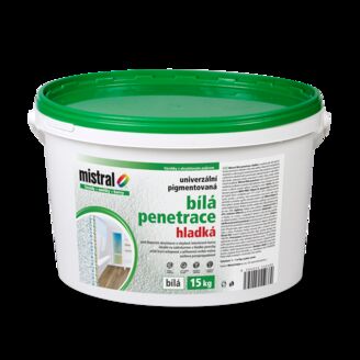 Mistral Bílá penetrace HLADKÁ 7,5kg